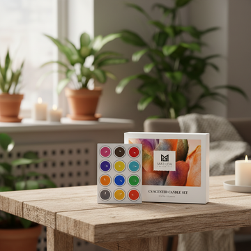Mini Scented Candle Set – 12 Pieces